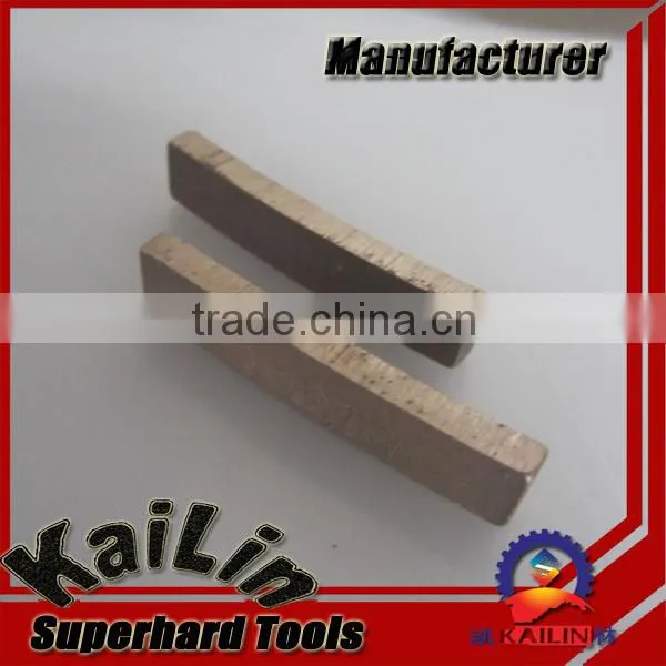 Diamond marble cutting segment from nanan kailin