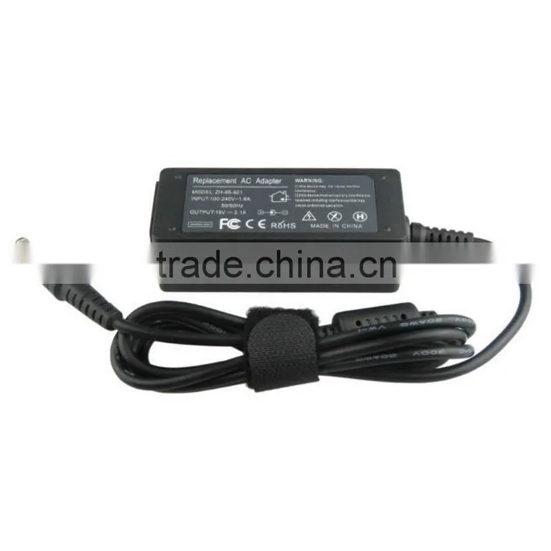 Replacement AC Adapter 19V 2.1A 5.5X3.0 40W for Samsung Laptop