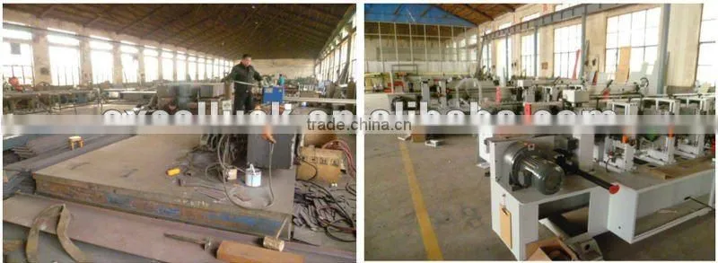 Automatic PVC edge strip gluing banding machine