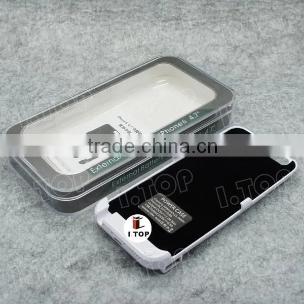 For iPhone 6 6S External Power Bank Portable Backup Battery Charger Case