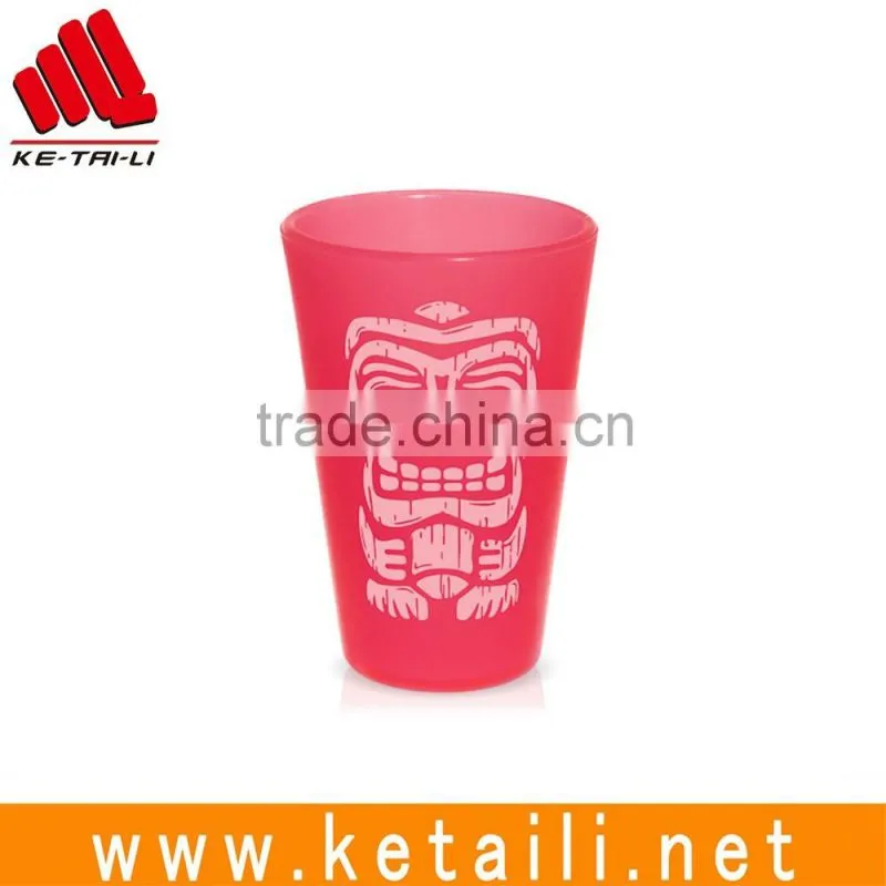 Food Grade OEM Unbreakable Silicone Beer Cup Red Wine Cup Silicone Bar Accessories Factory