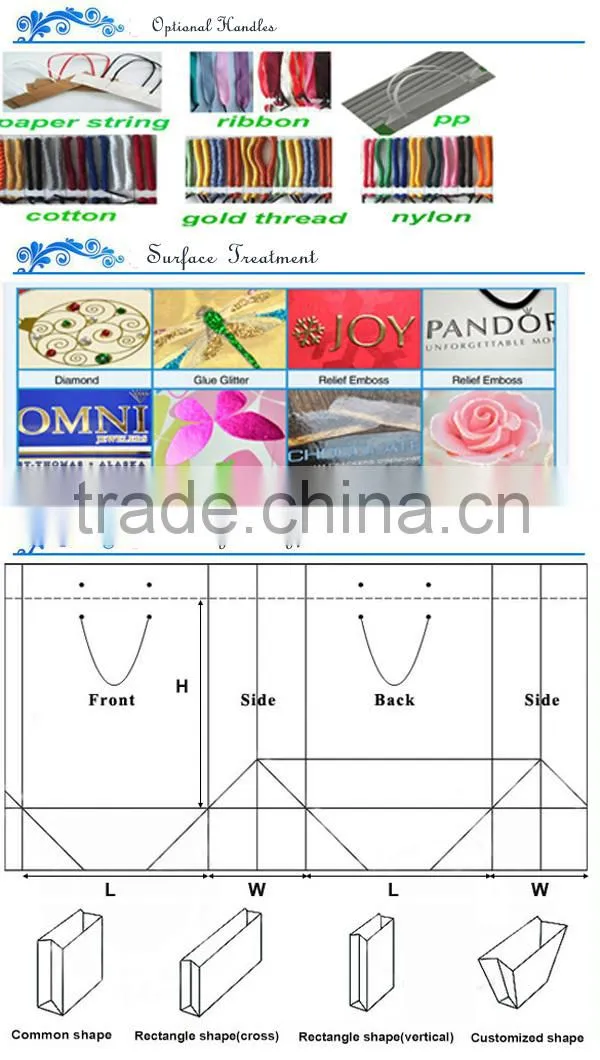 2016 Low cost cheap eco-friendly paper material production paper bag