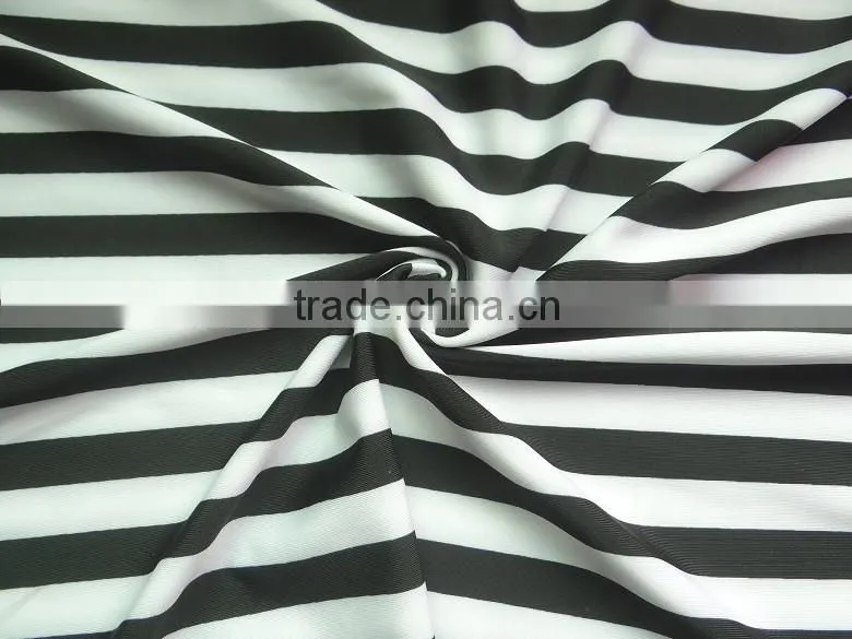 cheap print stripe african lycra fabric stock suppliers