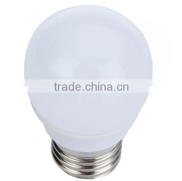 220V E27 2W LED Bubble Ball Bulb Energy Saving Light Globe Lamp 140LM