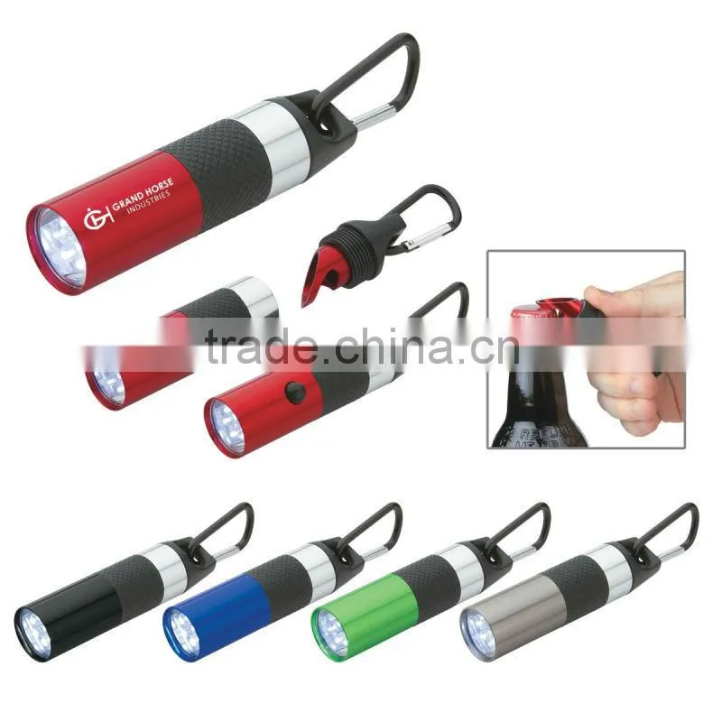 Aluminum LED Torch With Bottle Opener