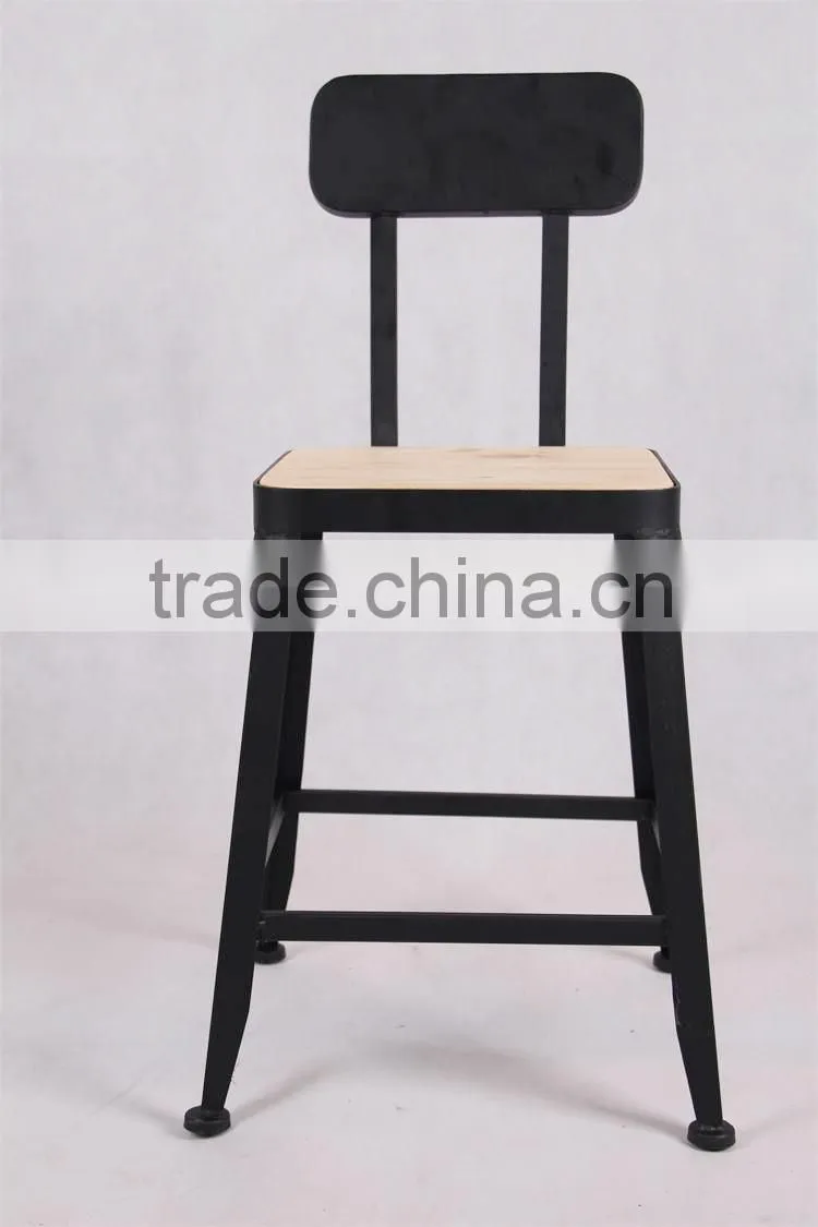 2016 New Design Iron Metal Type Dining Chair Vintage