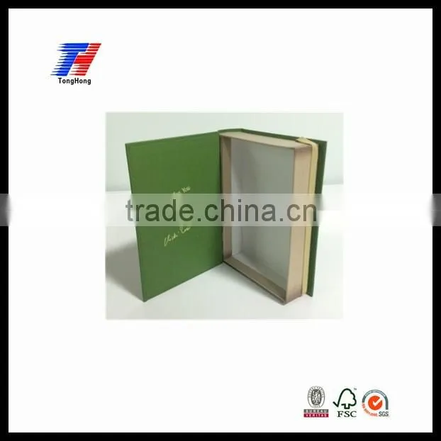 Book shaped paper OEM box, high quality box, packaging box
