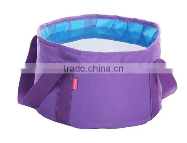 New Portable Water Bucket Outdoor Foldable Camping Travel Car Washbasin Footbath