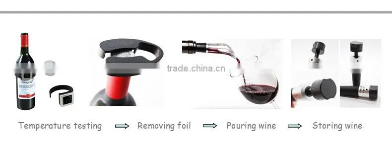 Luxurious Leather Box Unique Wine Gift Set
