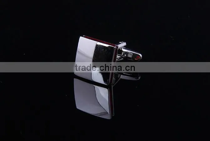 Splice Cufflink,Red Enamel Cufflink