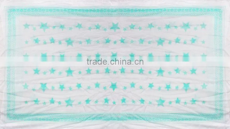 star design summer and spring muslim cotton head scarf