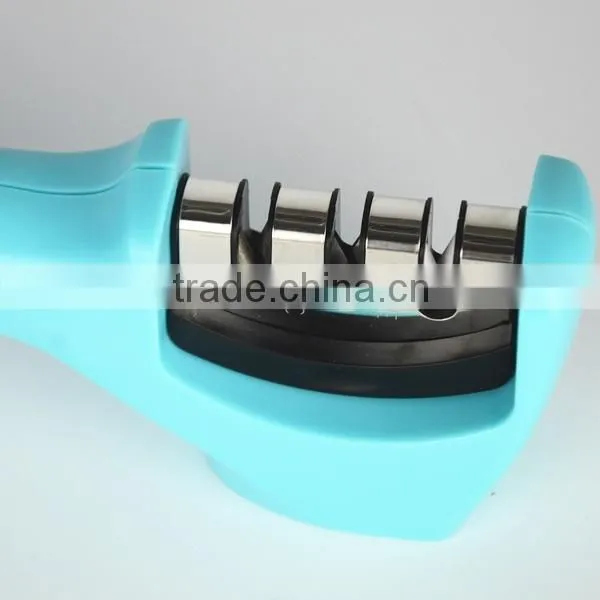 Great quality steel 3-Stage knife sharpener