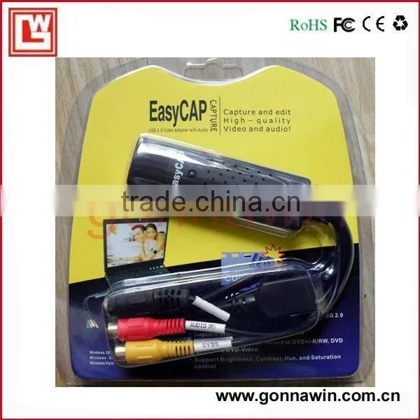usb video adapter with audio for video capture and edit fields