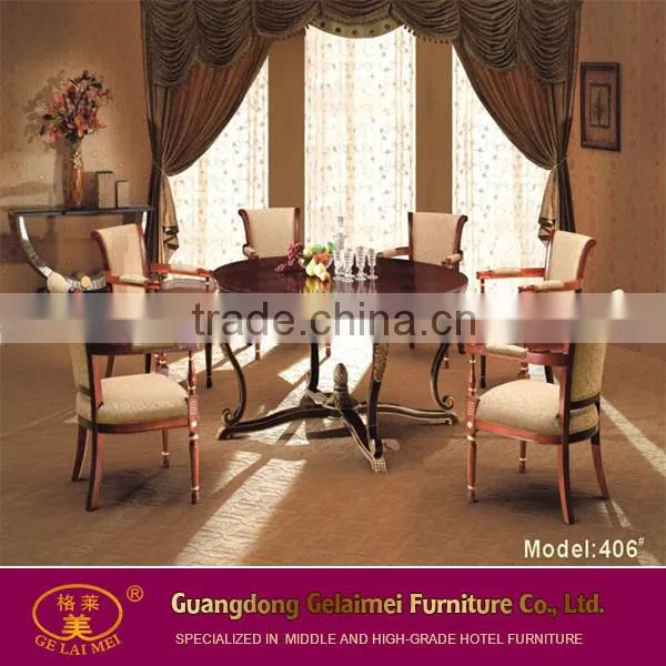 2016 Furniture dining set table and desk classic italian dining room set