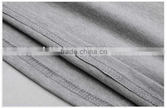 100% Cotton Slim fit Gray Men's Sleeveless Vest
