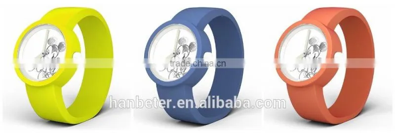 2015 Promotional o clock watches japan movt quartz wrist watch with changeable face
