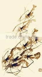 Decorative tapestry with shrimp for home use