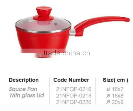 New design 9Pcs with non-stick coating COOKWARE SETS