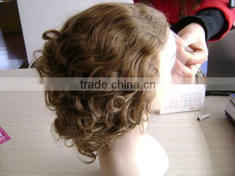 Brazilian Hair Lace Front Wig For African American Made In China