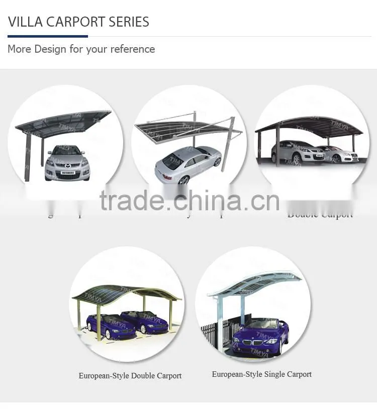2015 New Style Aluminium high snow load carport