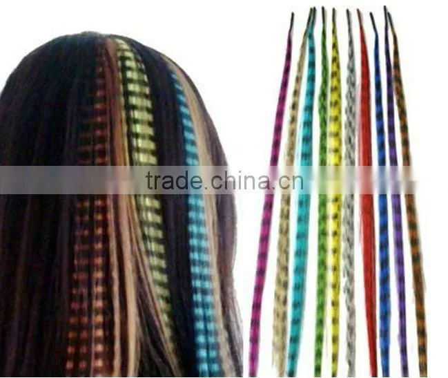 wholesale feather extensions for hair 18 colors blue grizzly feather extensions hair extension feather