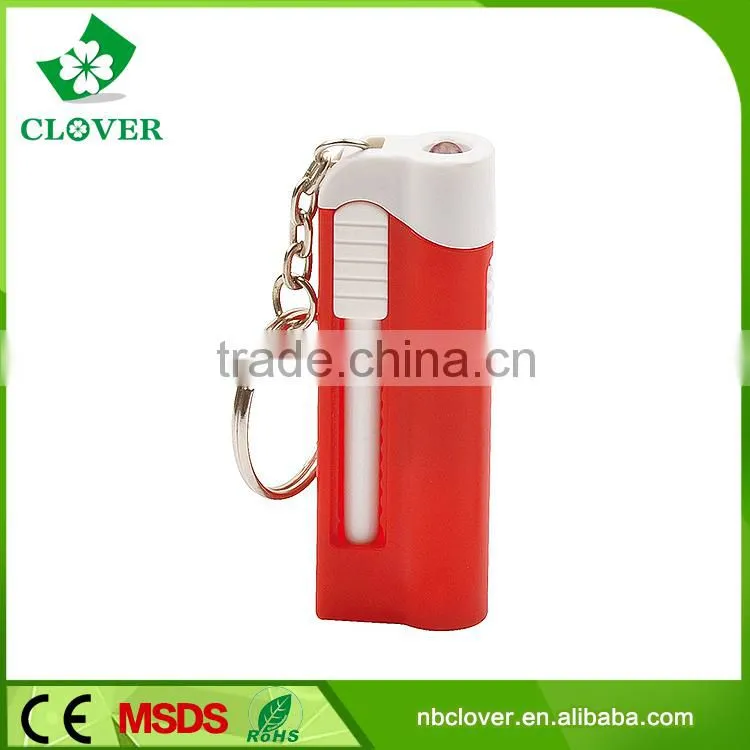 With pen mini 1 led plastic keychain led flashlight wholesale