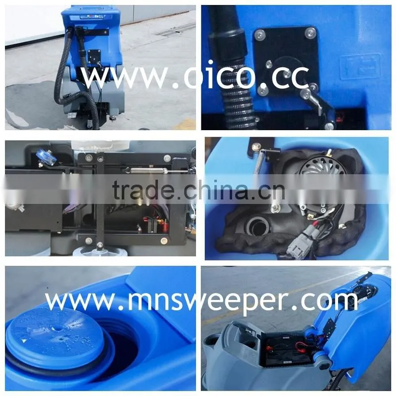 intelligent circuit round protection design corridor cleaning machine with Germany technology