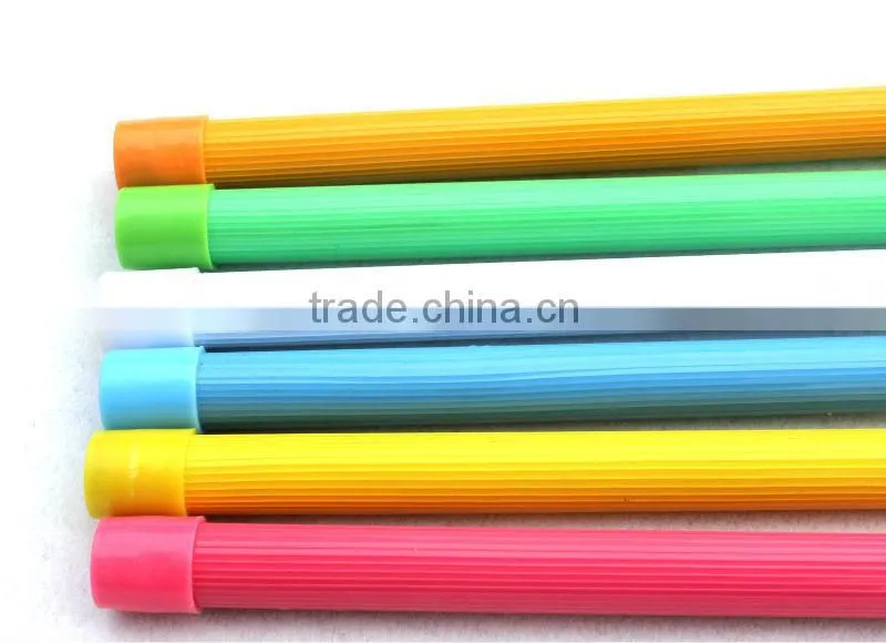 Striped PVC cover cloth hanger fork with high quanlity and competitive price