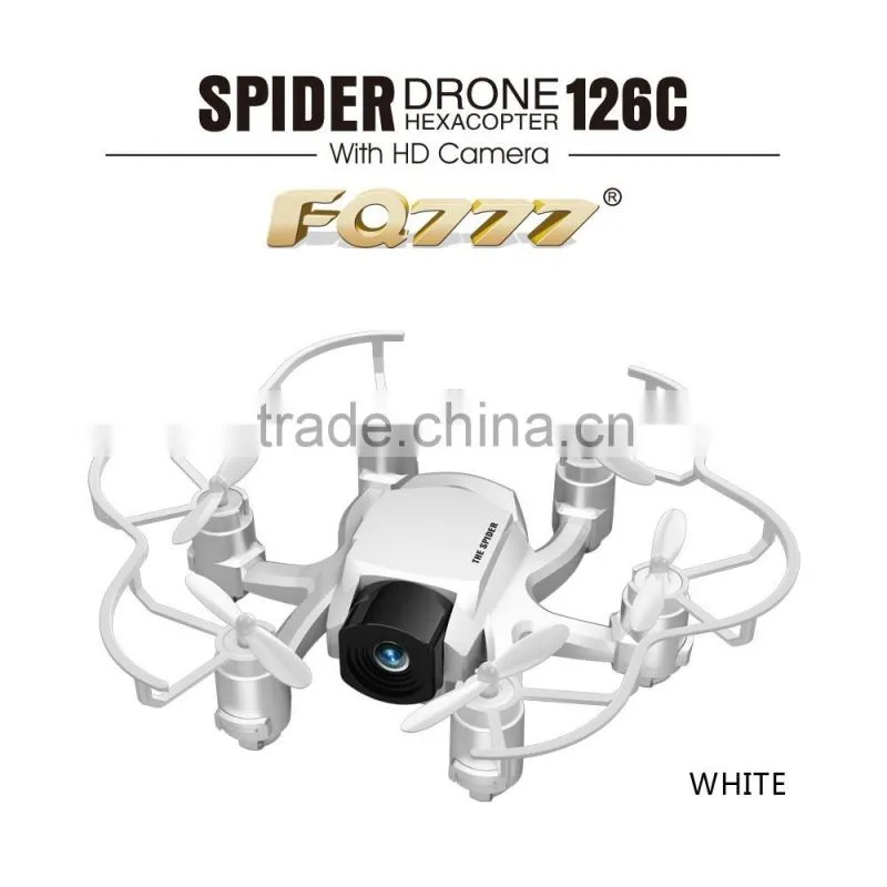 mini drone with hd camera 2MP HD Camera angle RTF FQ777 126C radio remote control industrial New toys 2016