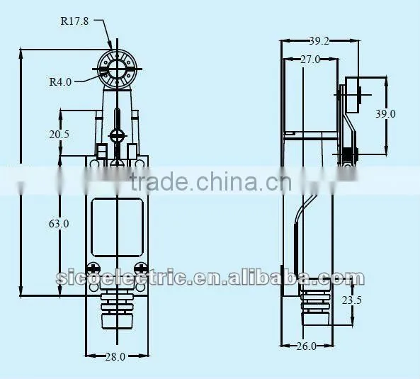 SC8104 limit switch