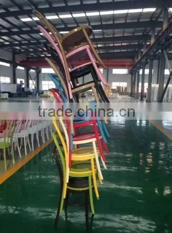 New model clear resin thonet chair