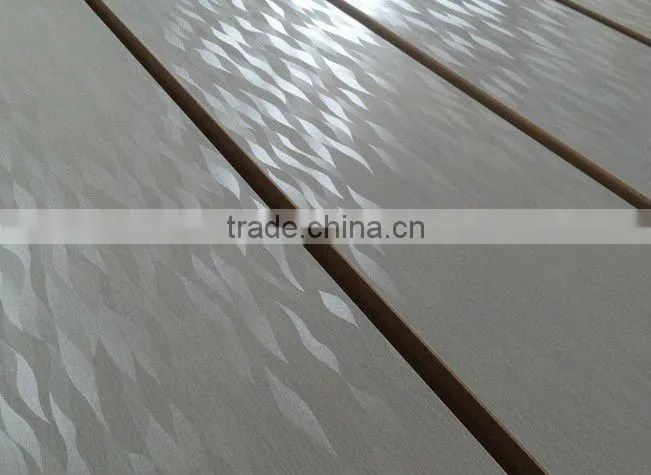 silver melamine slatwall