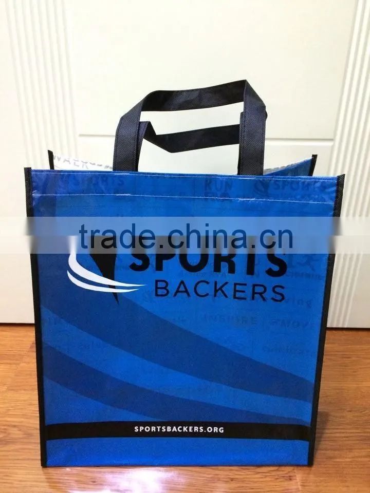 PP non woven foldable clear tote bags
