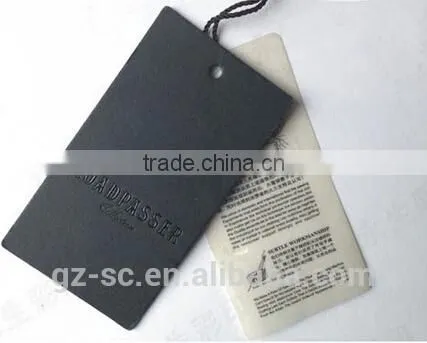 Custom Paper Printed Jeans Hang Tags,Clothes Hang Tags