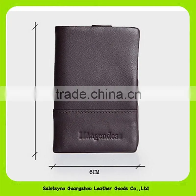 Top Grade Factory Competitive Price mens leather wallet and key holder 16115