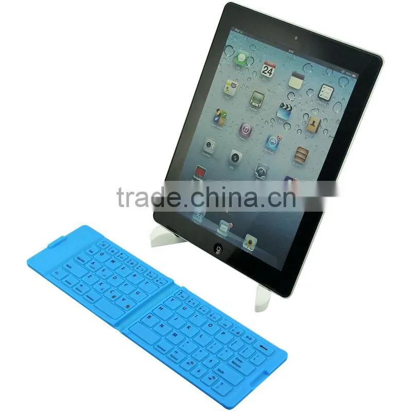 slim smart mini bluetooth wireless foldable keyboard for iOS/Android/Window