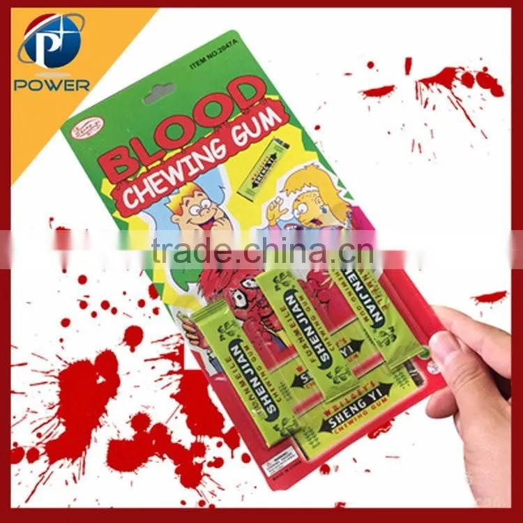 Bloody putty joke toy