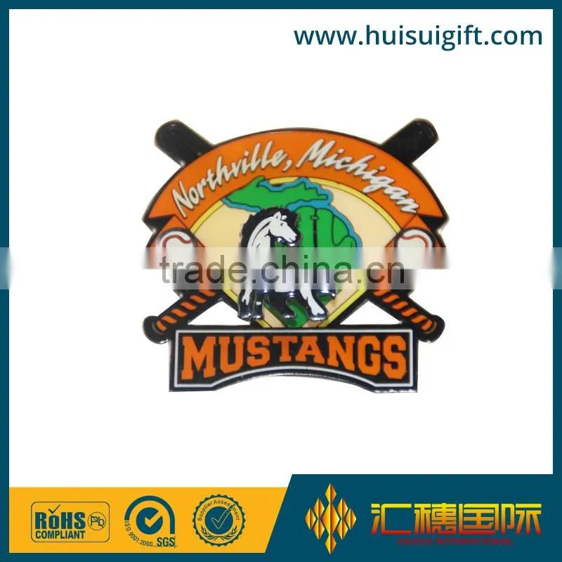 wholesale promotional fashionable tin button badge with pin