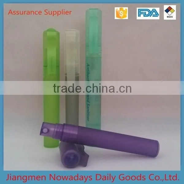 instant waterless perfume pen shape hand sanitizer spray