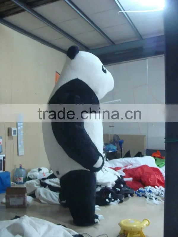 Movable Inflatable Panda Costume