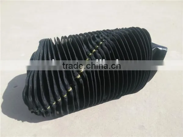 RUIAO machine round plastic cover with zip attached