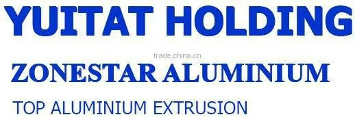 Aluminium shutter profile