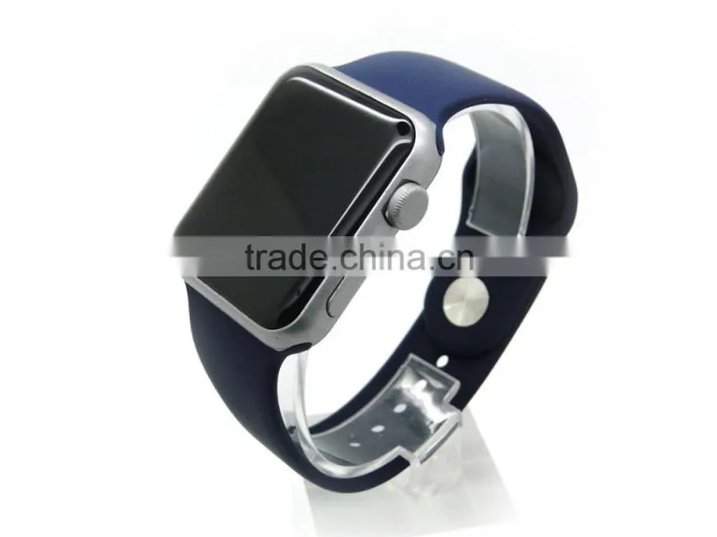 2016 popular colorful silicone watch belt changed watch belt