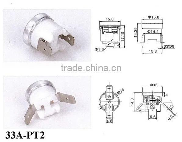 4 Post Ceramic Bimetallic Thermostat