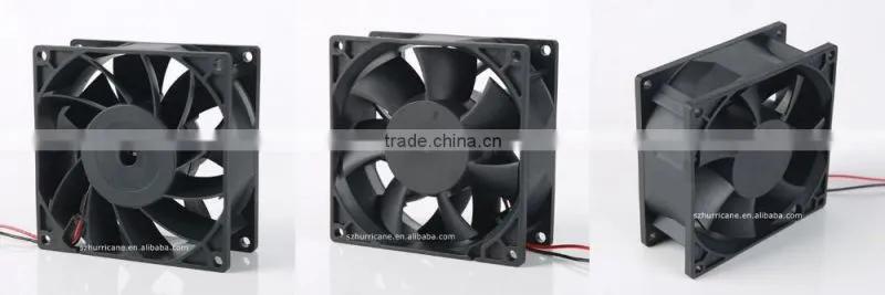92mm dc9238 high rpm 12v dc fan