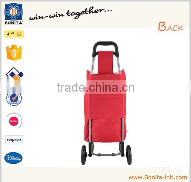 Fancy high capacity women trolley shopping bag