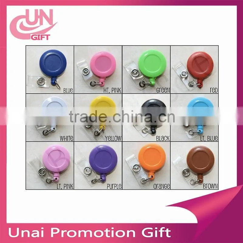 High Quality Retractable Badge Reel Logo Customized Yoyo Retractable Badge Reel LOW MOQ
