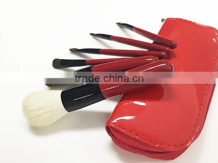 MY GIRL Hot selling cosmetic brush profession makeup brush low price packaging with Sexy small bag cosmetic brush set