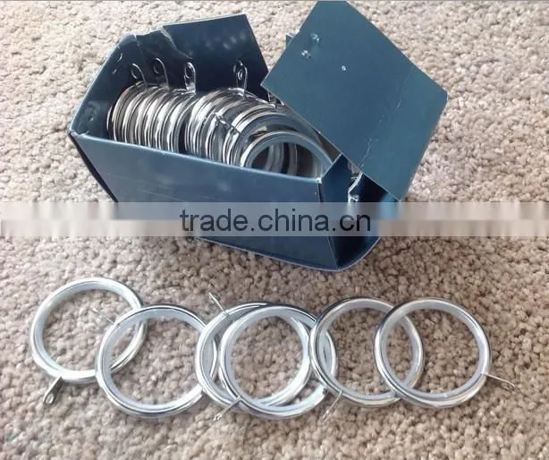 Modern Styling Heavy Duty Polished Chrome Rings