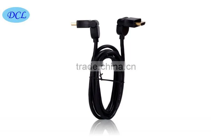 360 degree ABS shell HDMI Swival cable 1.5m